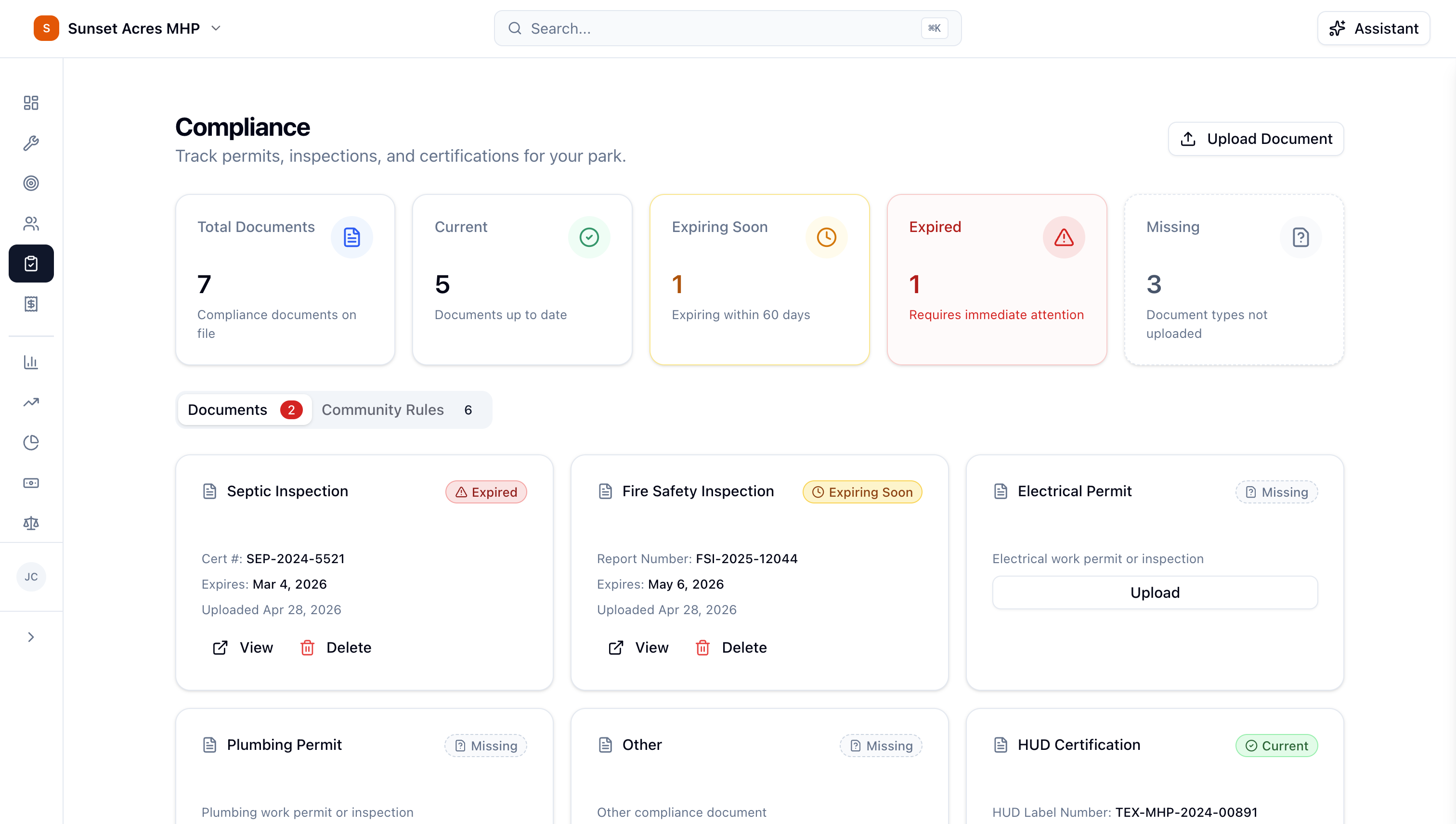 LotKeeper Compliance